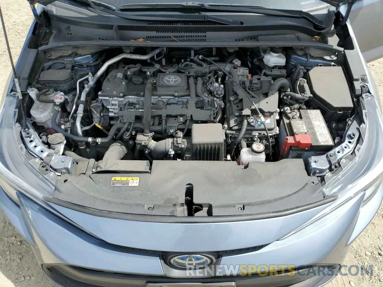 13 fotografías del automóvil dañado JTDBCMFE8P3007278 TOYOTA COROLLA 2023