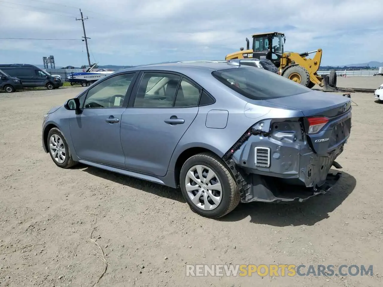 2 fotografías del automóvil dañado JTDBCMFE8P3007278 TOYOTA COROLLA 2023