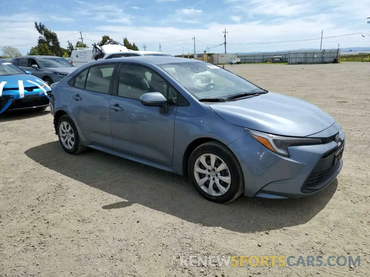 4 fotografías del automóvil dañado JTDBCMFE8P3007278 TOYOTA COROLLA 2023