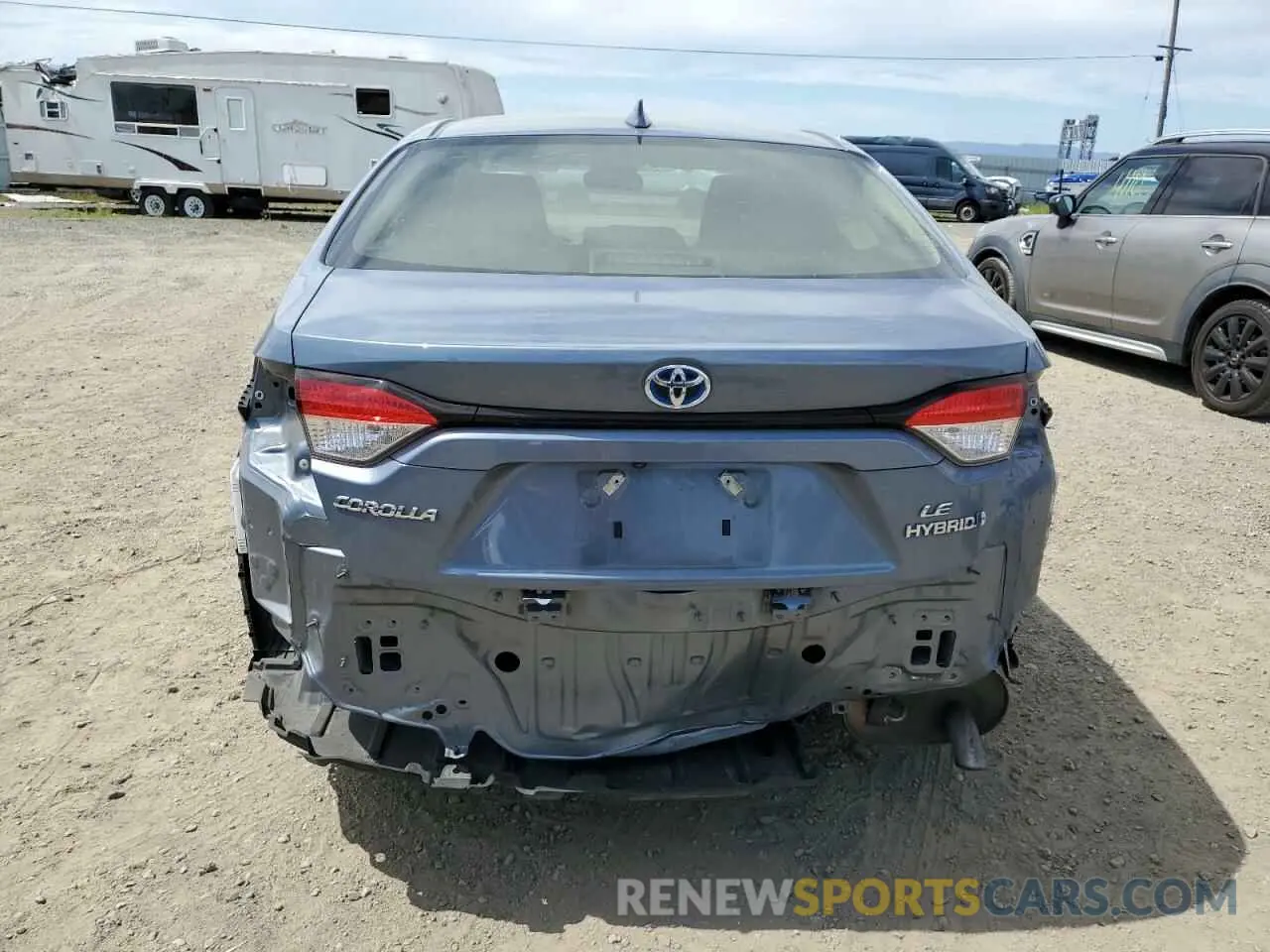 6 fotografías del automóvil dañado JTDBCMFE8P3007278 TOYOTA COROLLA 2023