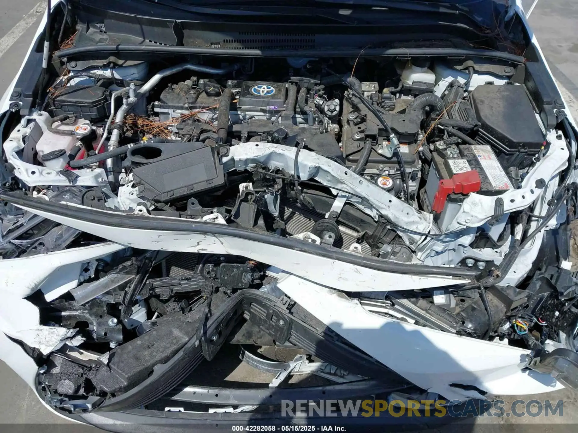10 fotografías del automóvil dañado JTDBCMFE8P3008513 TOYOTA COROLLA 2023