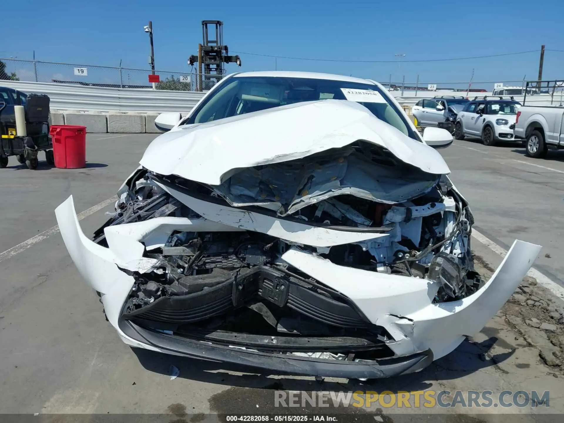 12 fotografías del automóvil dañado JTDBCMFE8P3008513 TOYOTA COROLLA 2023