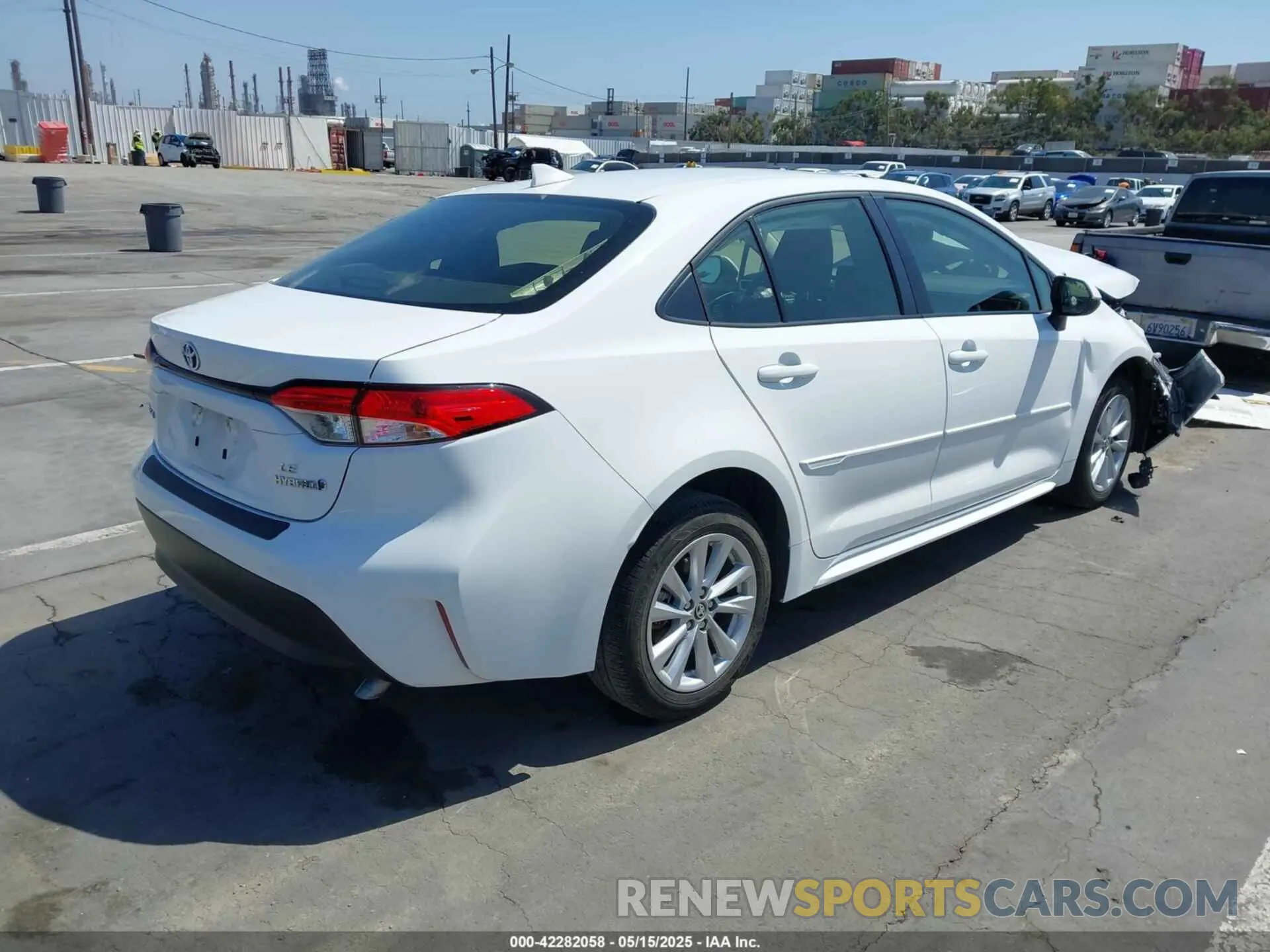 4 fotografías del automóvil dañado JTDBCMFE8P3008513 TOYOTA COROLLA 2023