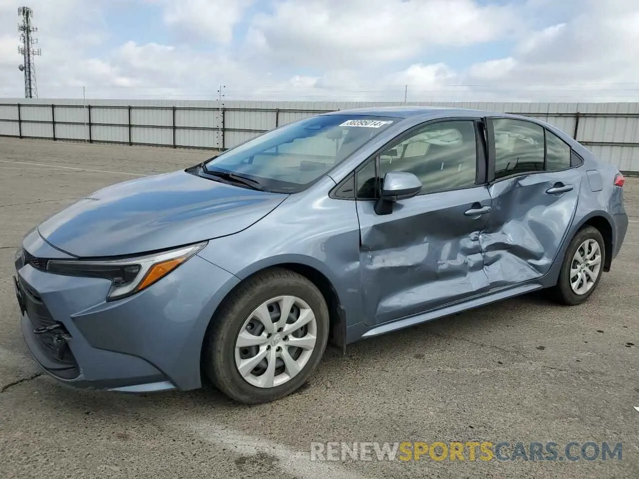 1 fotografías del automóvil dañado JTDBCMFE8P3017339 TOYOTA COROLLA 2023