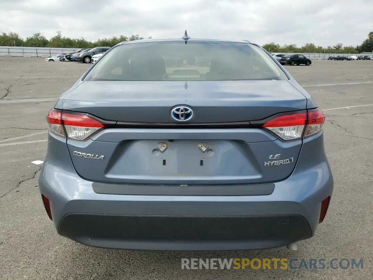 6 fotografías del automóvil dañado JTDBCMFE8P3017339 TOYOTA COROLLA 2023