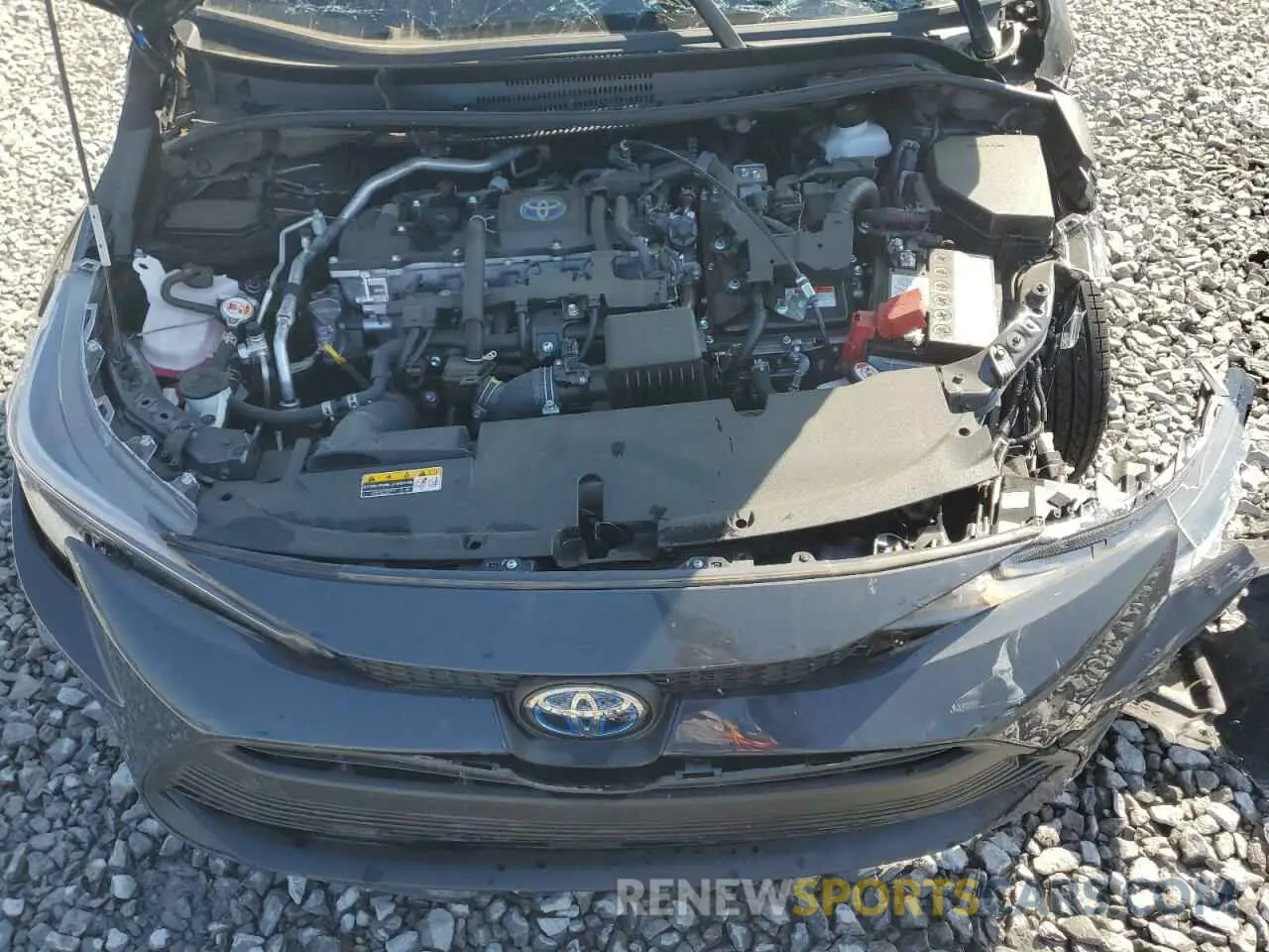 11 fotografías del automóvil dañado JTDBCMFE8P3023187 TOYOTA COROLLA 2023