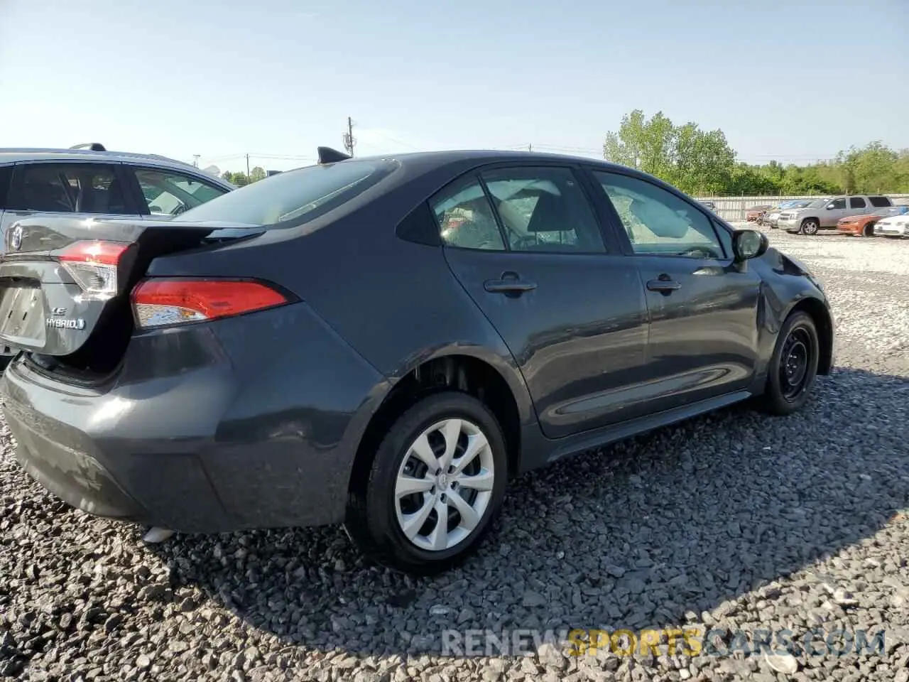 3 fotografías del automóvil dañado JTDBCMFE8P3023187 TOYOTA COROLLA 2023