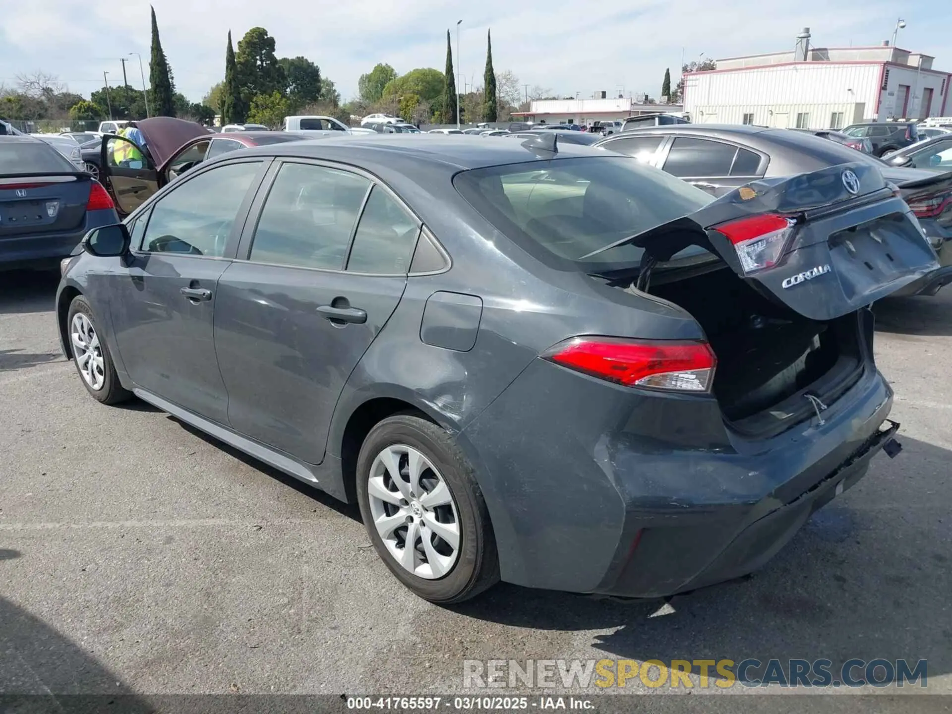 14 fotografías del automóvil dañado JTDBCMFE8P3023738 TOYOTA COROLLA 2023