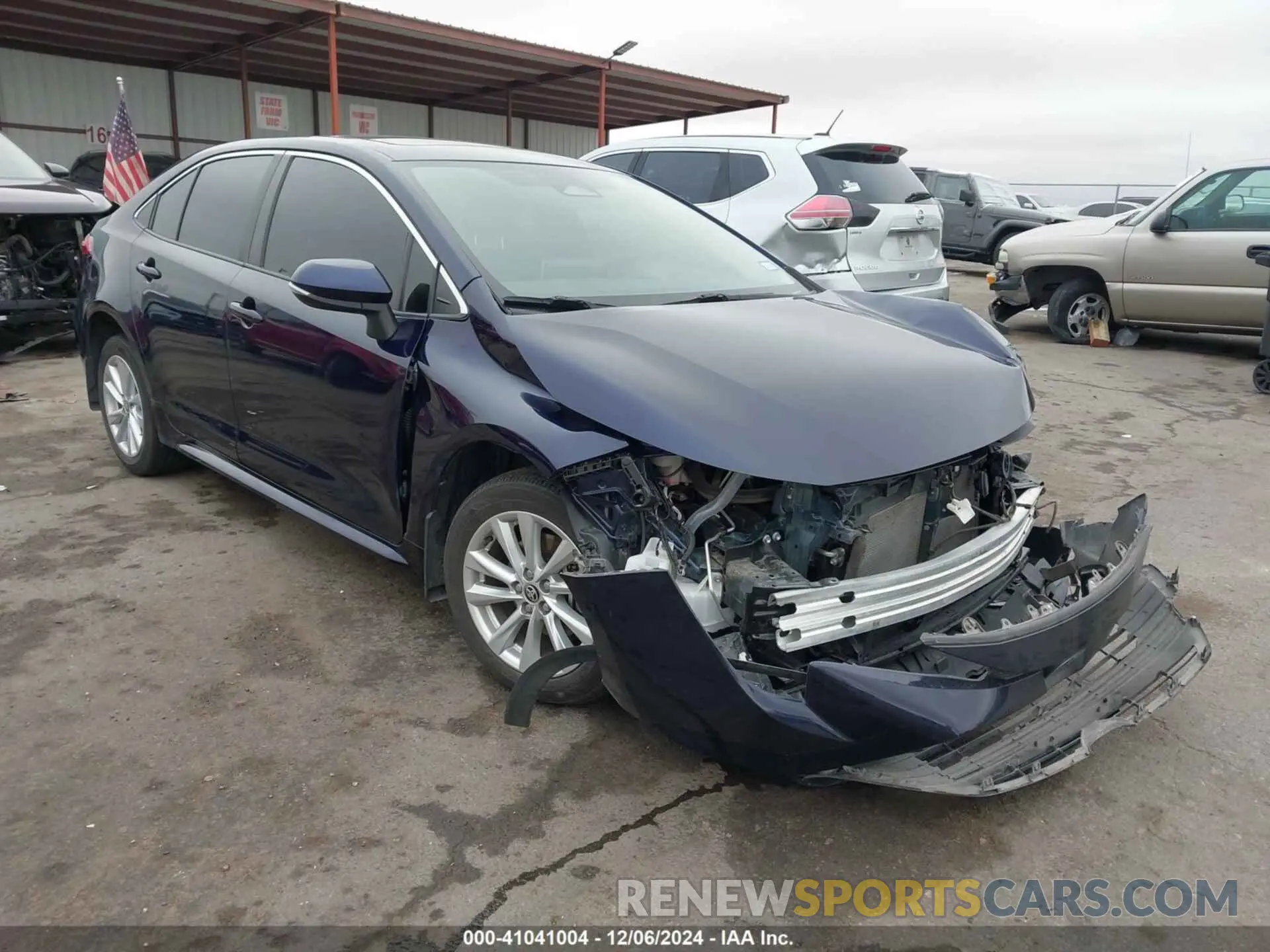 1 fotografías del automóvil dañado JTDBCMFE8PJ003081 TOYOTA COROLLA 2023