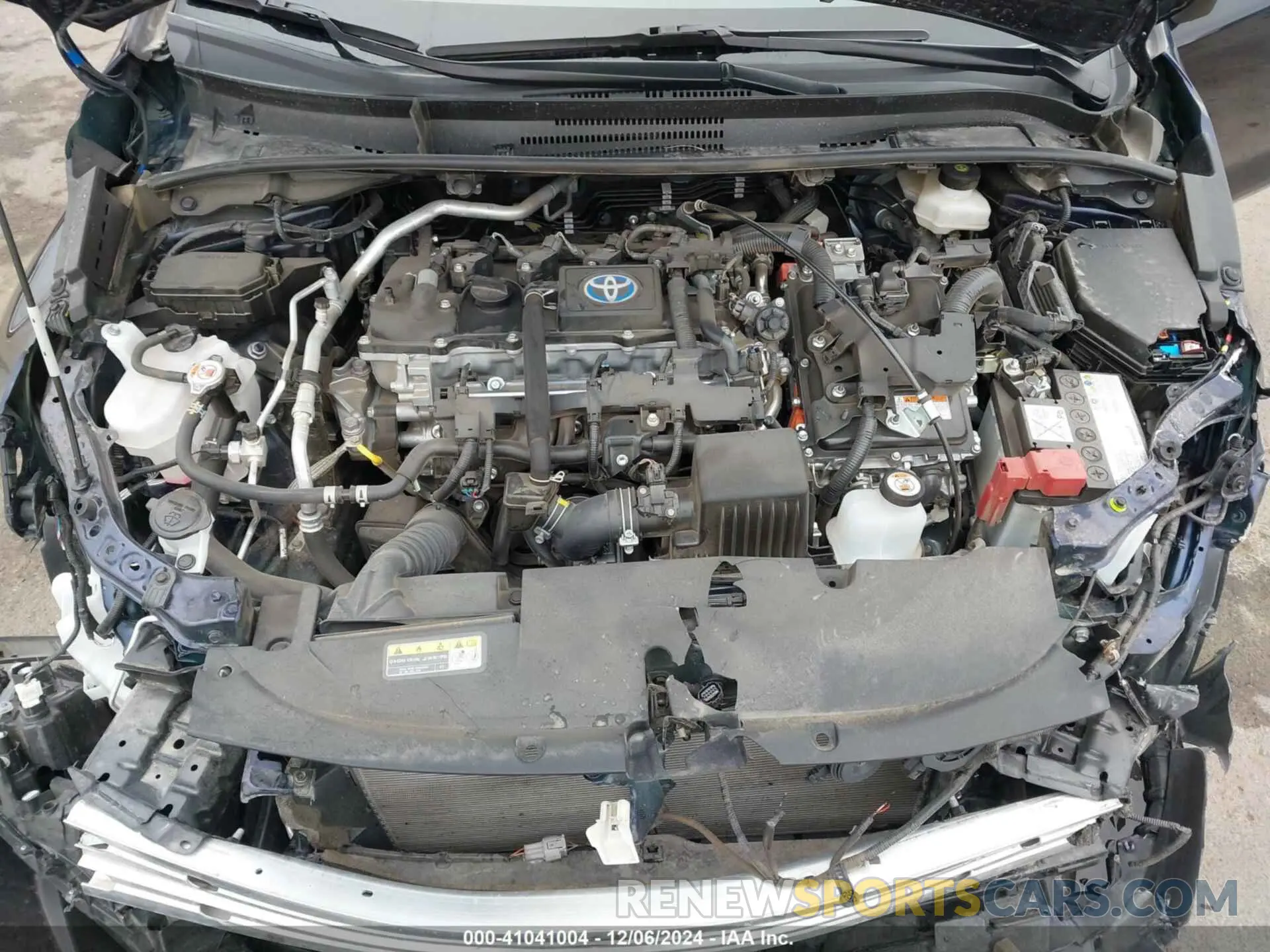 10 fotografías del automóvil dañado JTDBCMFE8PJ003081 TOYOTA COROLLA 2023