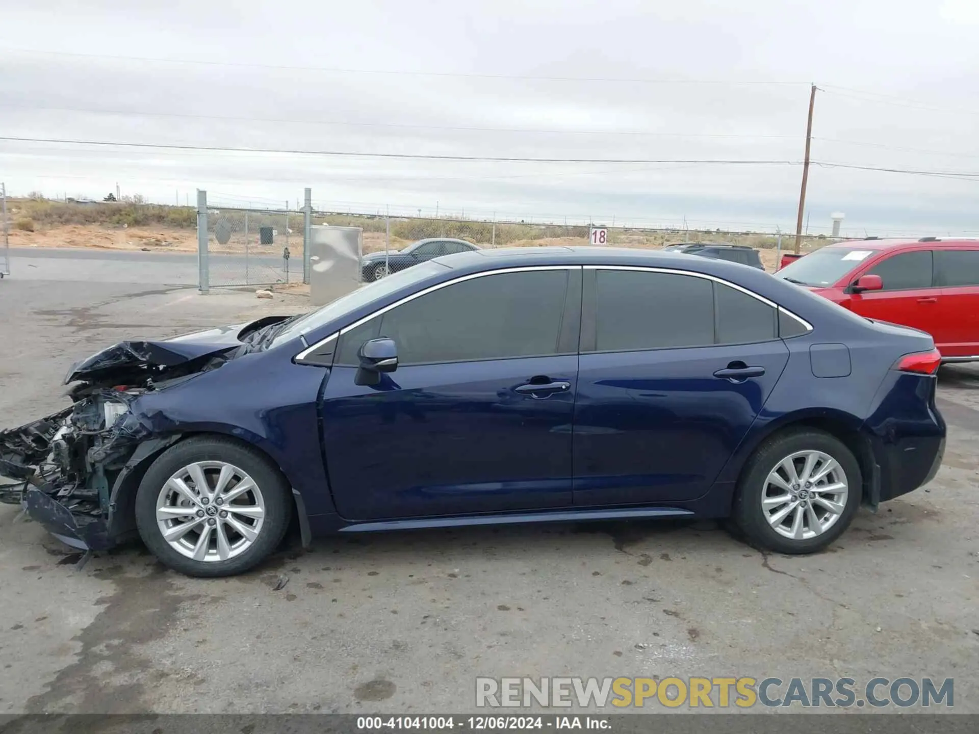 14 fotografías del automóvil dañado JTDBCMFE8PJ003081 TOYOTA COROLLA 2023
