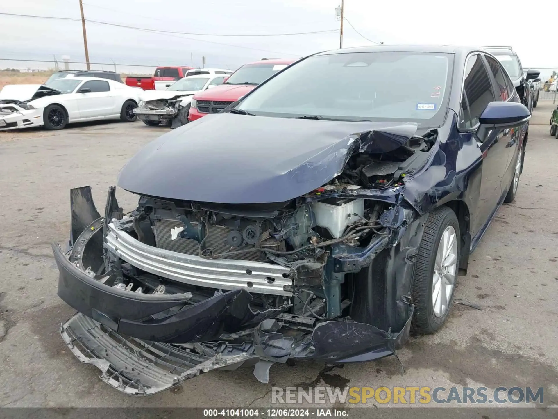 6 fotografías del automóvil dañado JTDBCMFE8PJ003081 TOYOTA COROLLA 2023