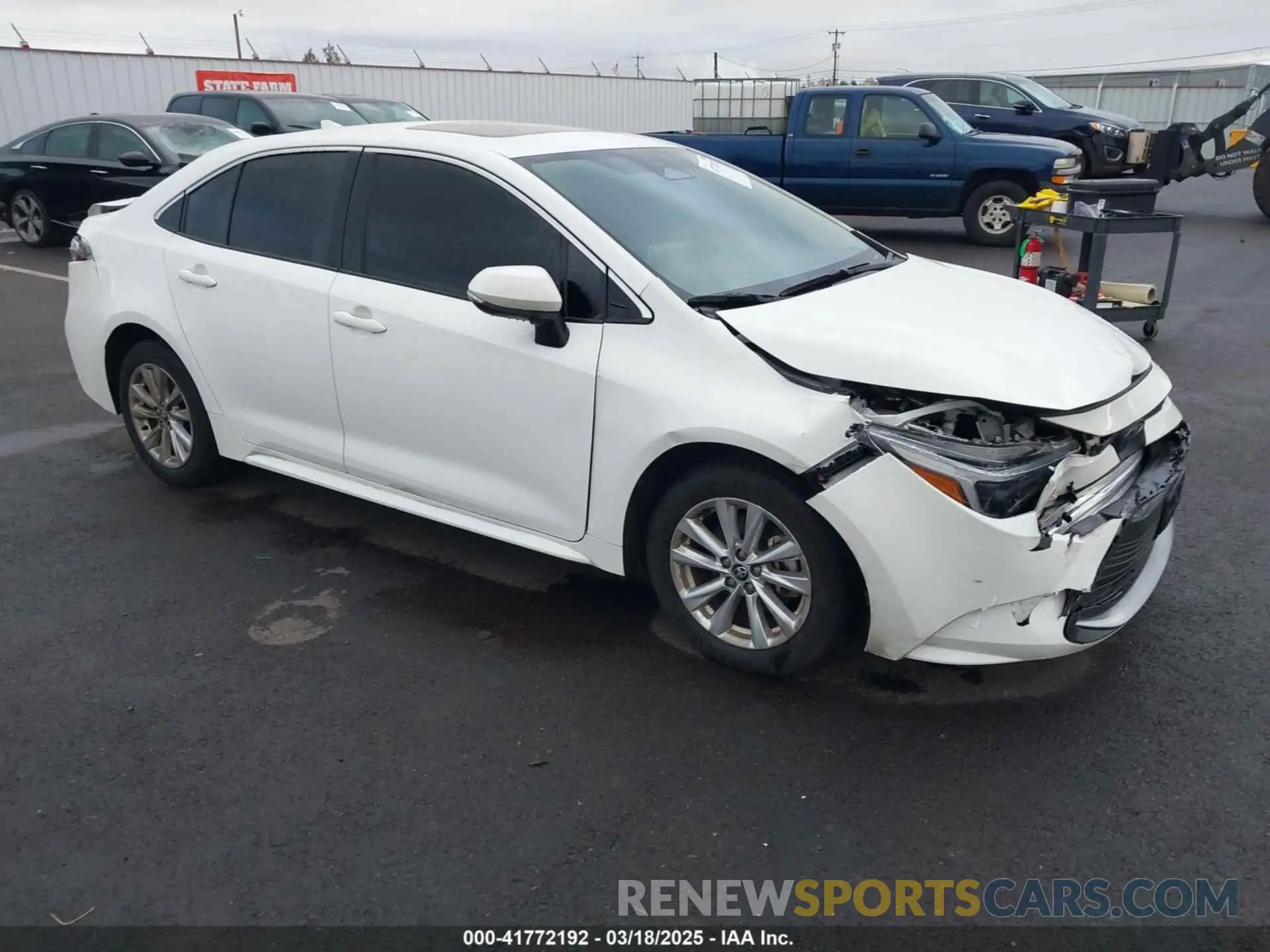 1 fotografías del automóvil dañado JTDBCMFE8PJ010659 TOYOTA COROLLA 2023
