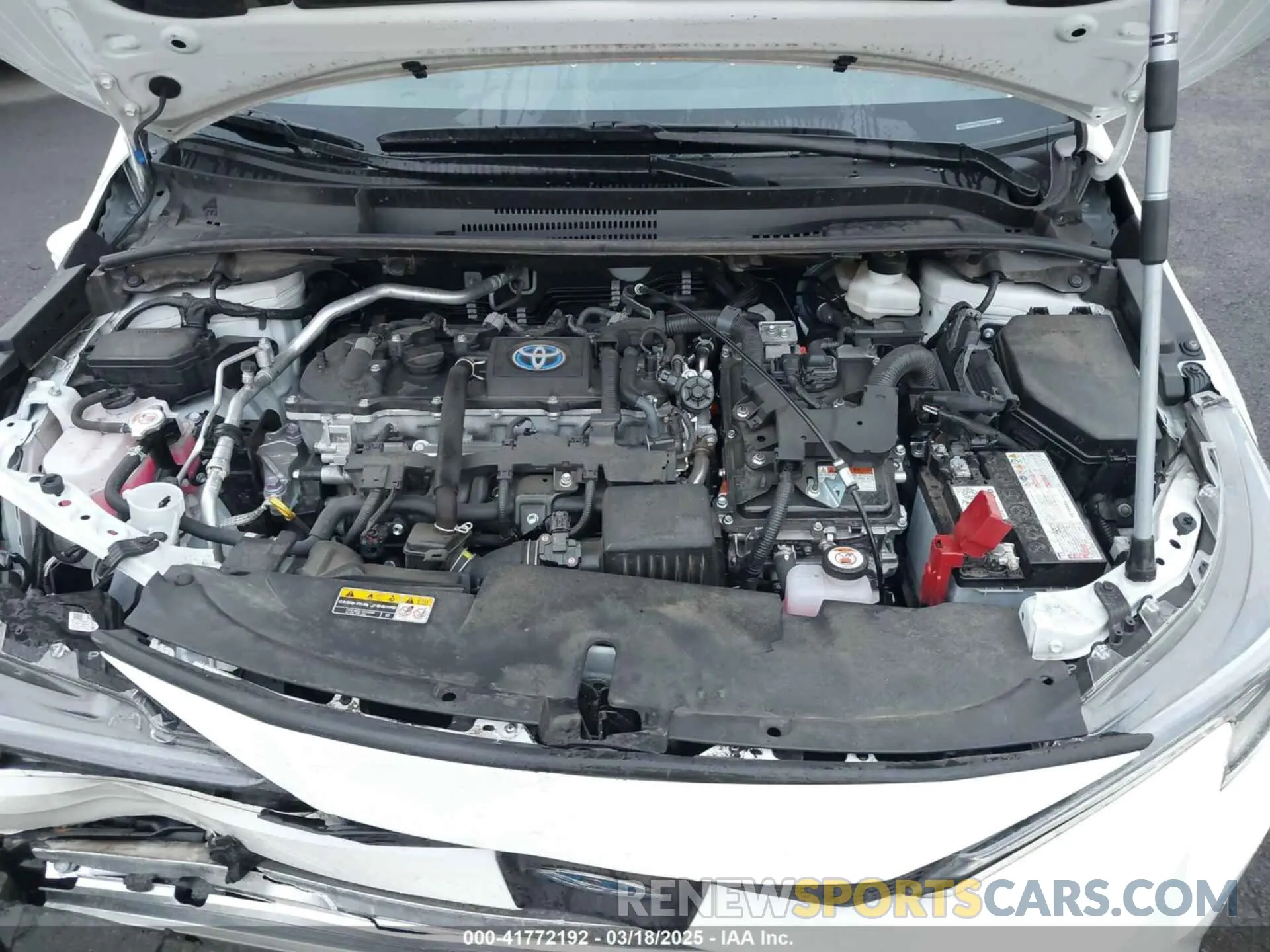 10 fotografías del automóvil dañado JTDBCMFE8PJ010659 TOYOTA COROLLA 2023