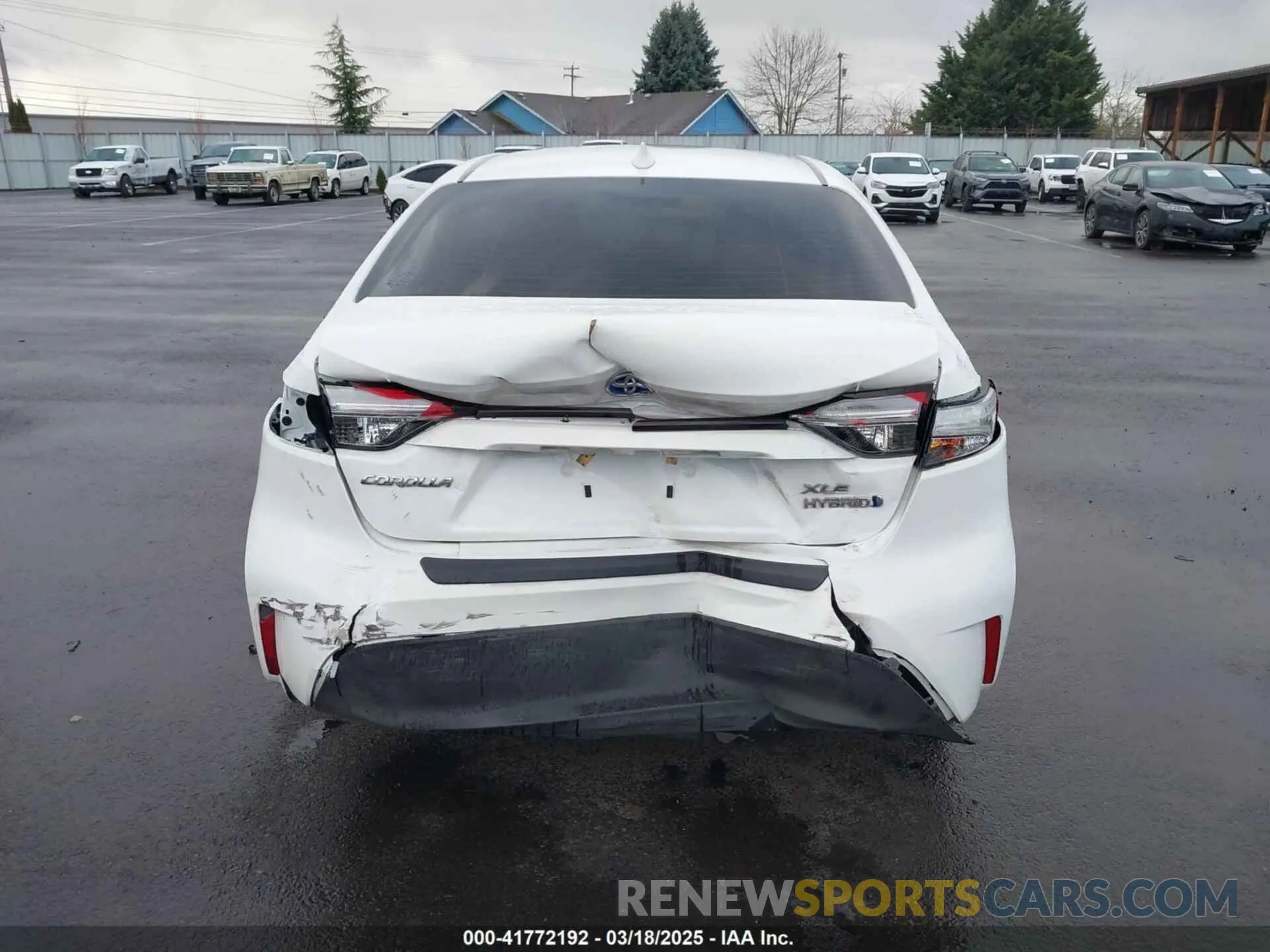 16 fotografías del automóvil dañado JTDBCMFE8PJ010659 TOYOTA COROLLA 2023