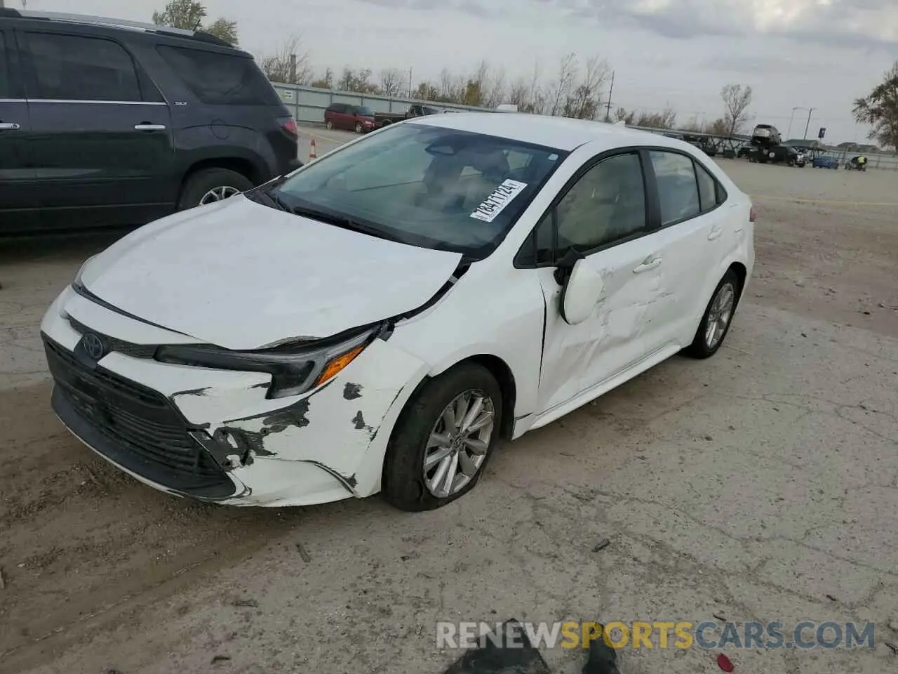 1 fotografías del automóvil dañado JTDBCMFE8PJ011603 TOYOTA COROLLA 2023