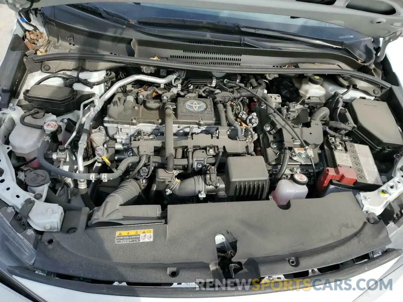 11 fotografías del automóvil dañado JTDBCMFE8PJ011603 TOYOTA COROLLA 2023