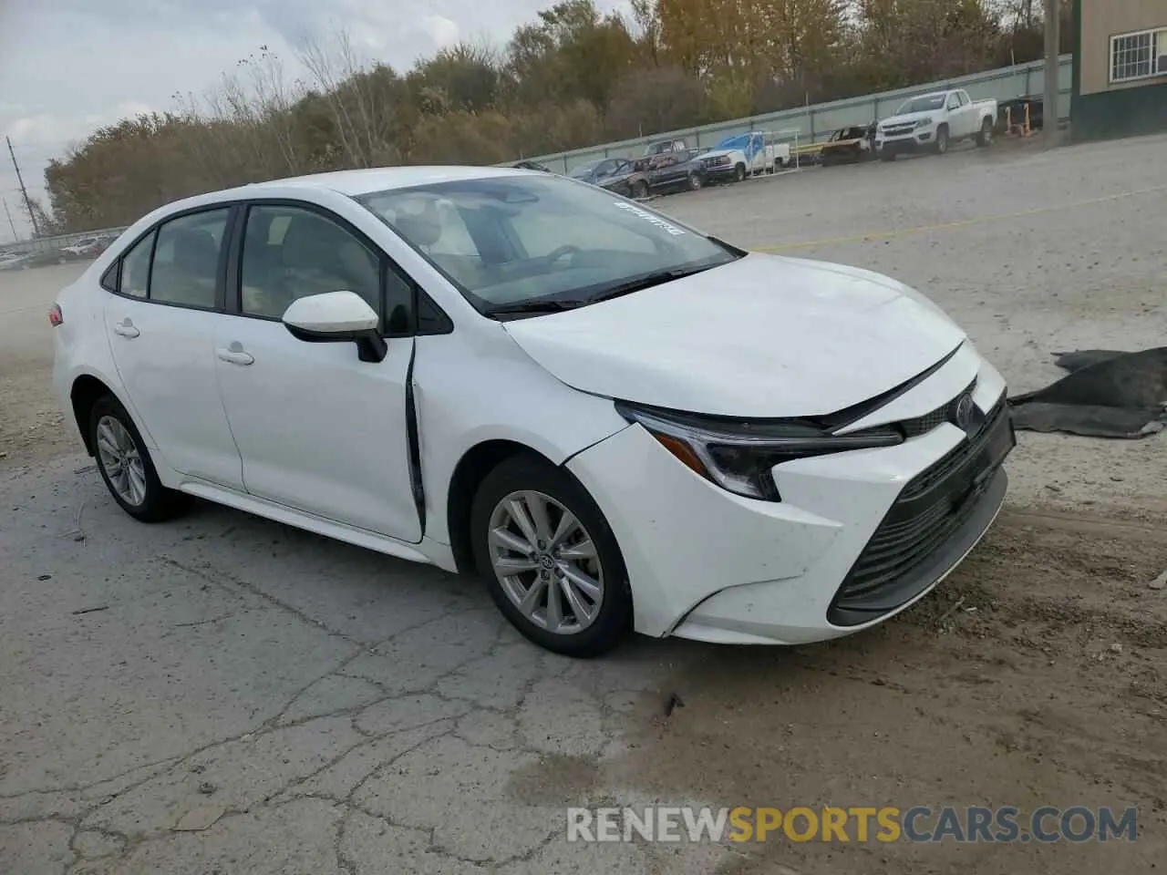 4 fotografías del automóvil dañado JTDBCMFE8PJ011603 TOYOTA COROLLA 2023