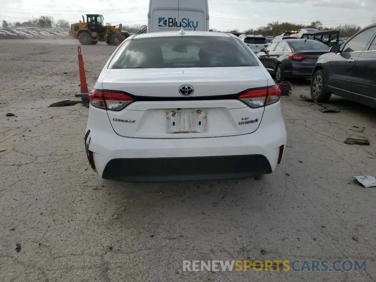6 fotografías del automóvil dañado JTDBCMFE8PJ011603 TOYOTA COROLLA 2023
