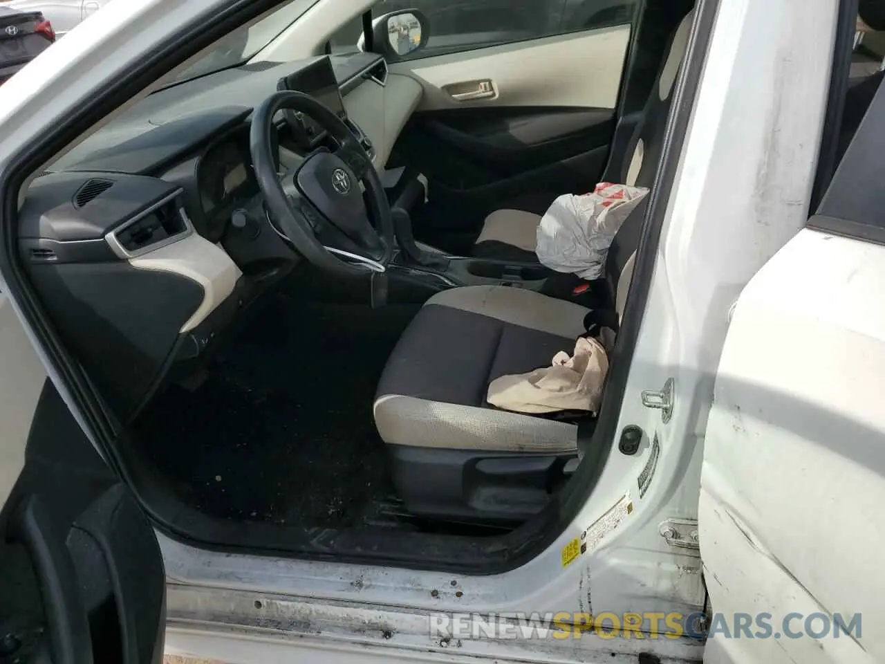 7 fotografías del automóvil dañado JTDBCMFE8PJ011603 TOYOTA COROLLA 2023