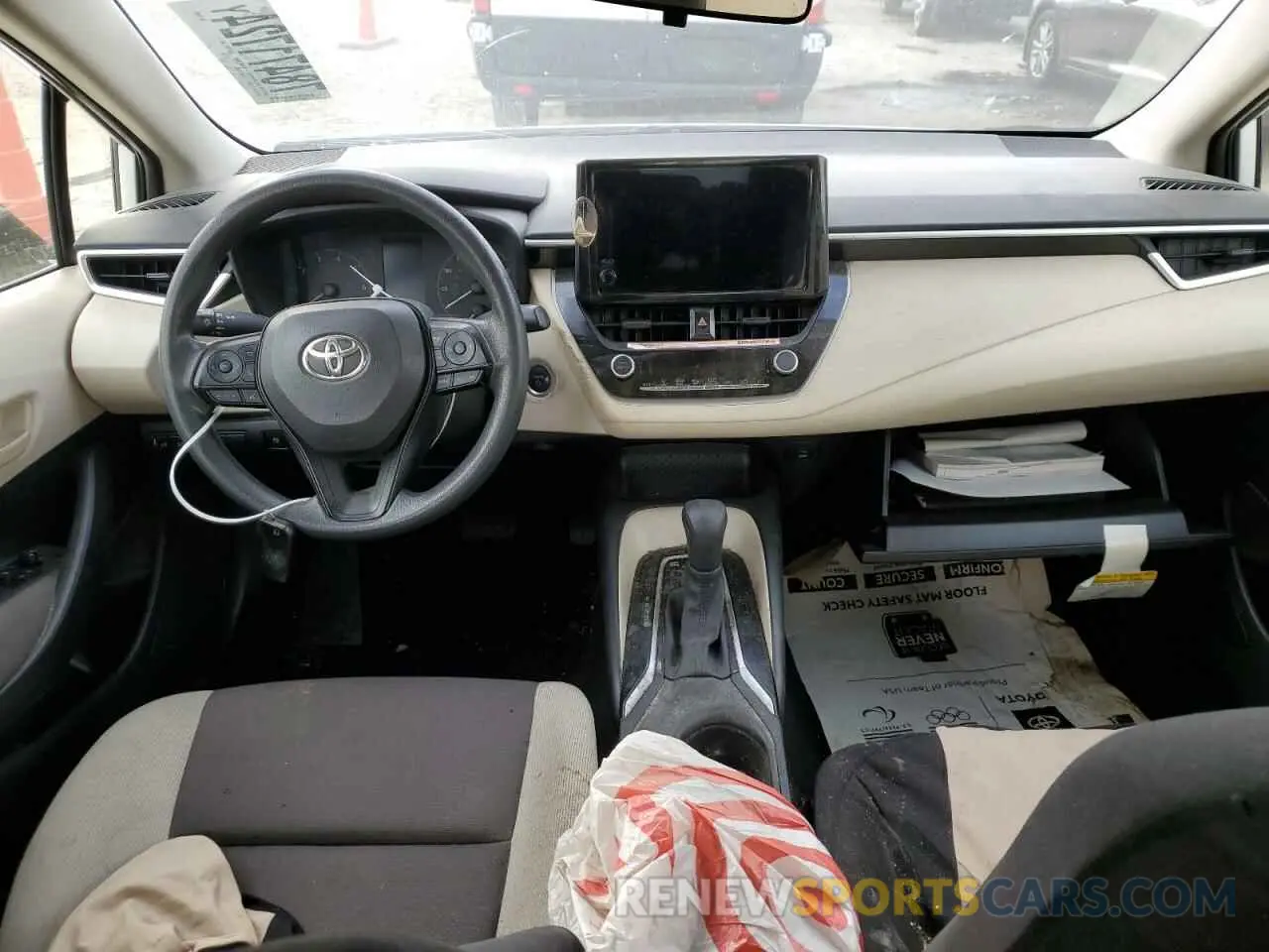 8 fotografías del automóvil dañado JTDBCMFE8PJ011603 TOYOTA COROLLA 2023