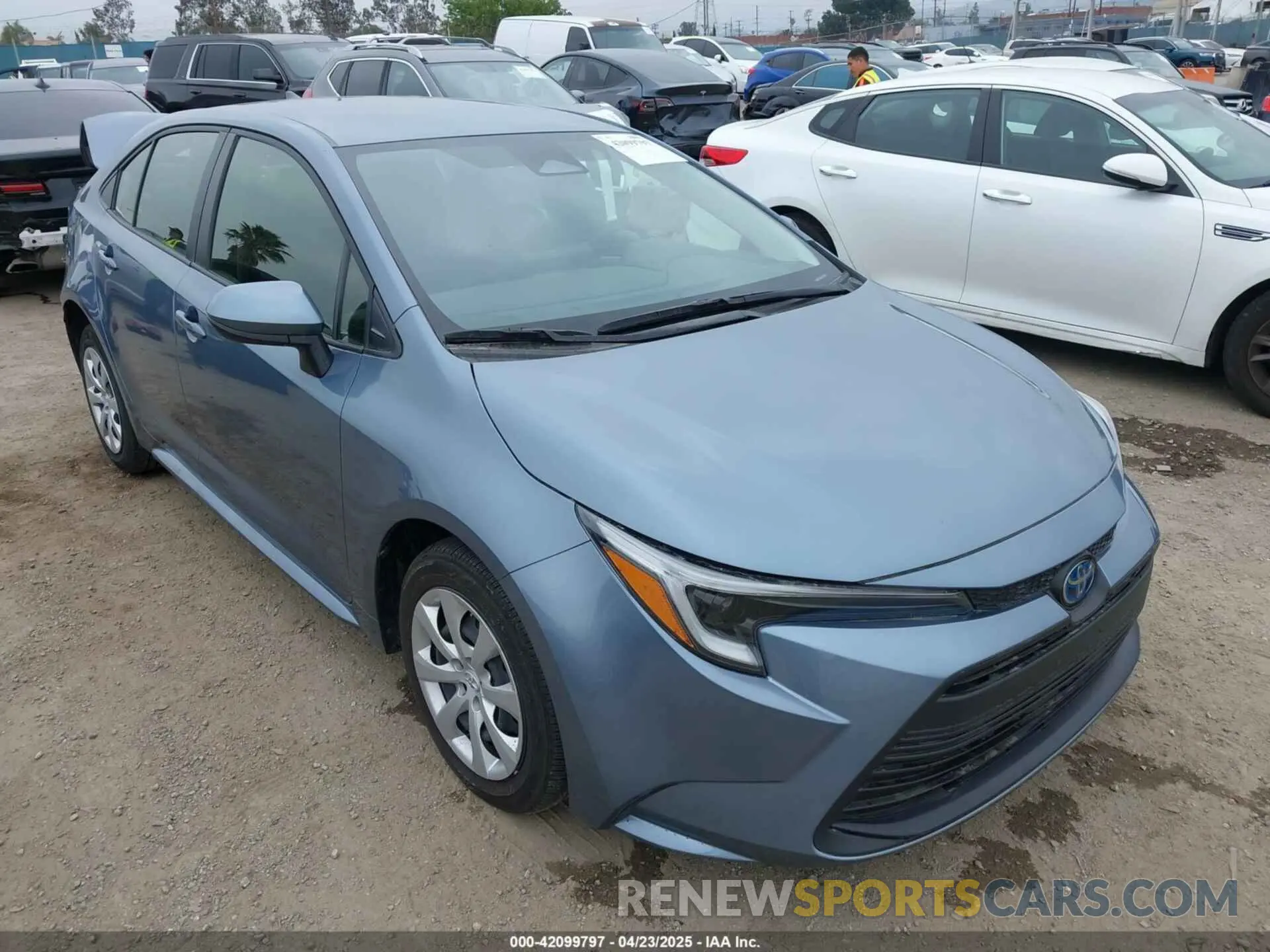 1 fotografías del automóvil dañado JTDBCMFE8PJ013271 TOYOTA COROLLA 2023