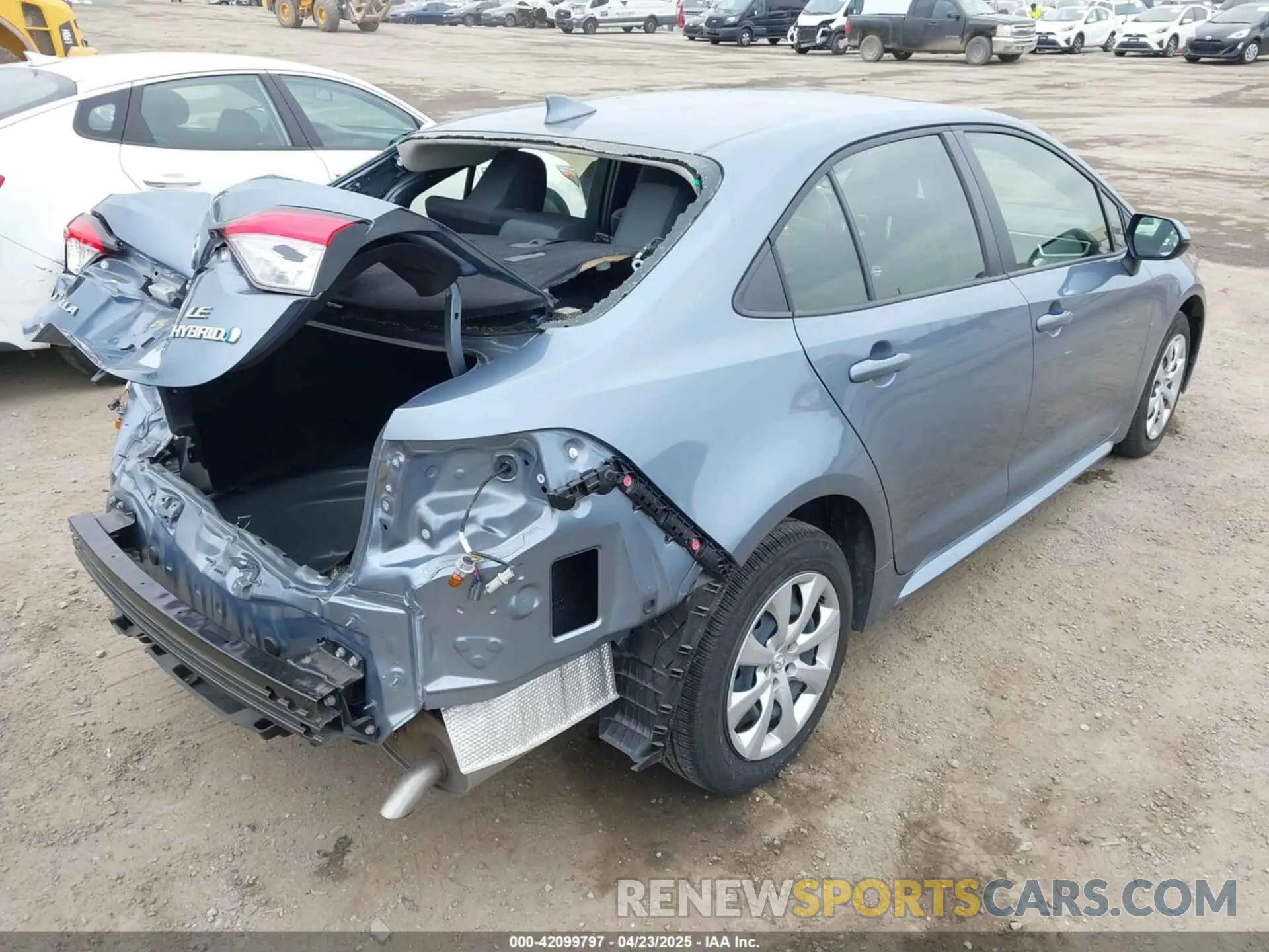 4 fotografías del automóvil dañado JTDBCMFE8PJ013271 TOYOTA COROLLA 2023
