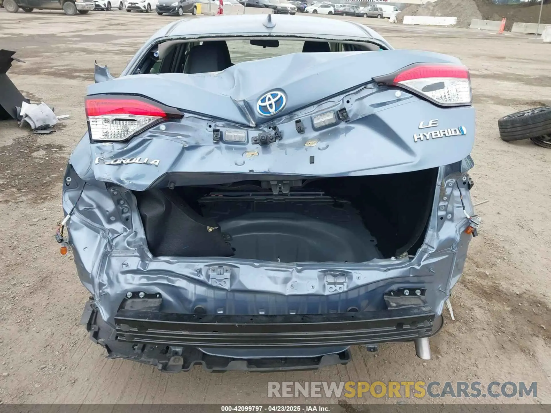 6 fotografías del automóvil dañado JTDBCMFE8PJ013271 TOYOTA COROLLA 2023