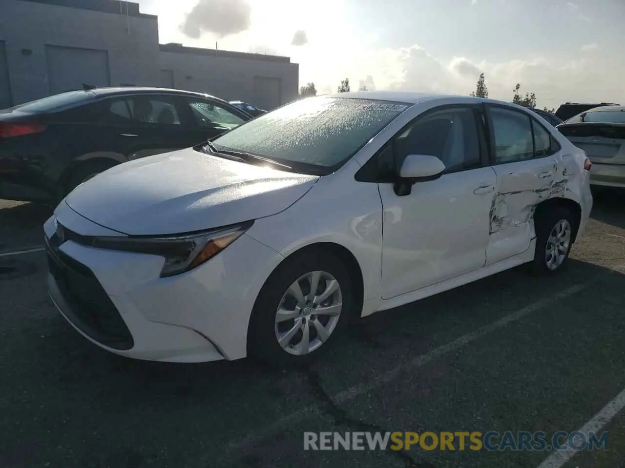 1 fotografías del automóvil dañado JTDBCMFE9P3000159 TOYOTA COROLLA 2023
