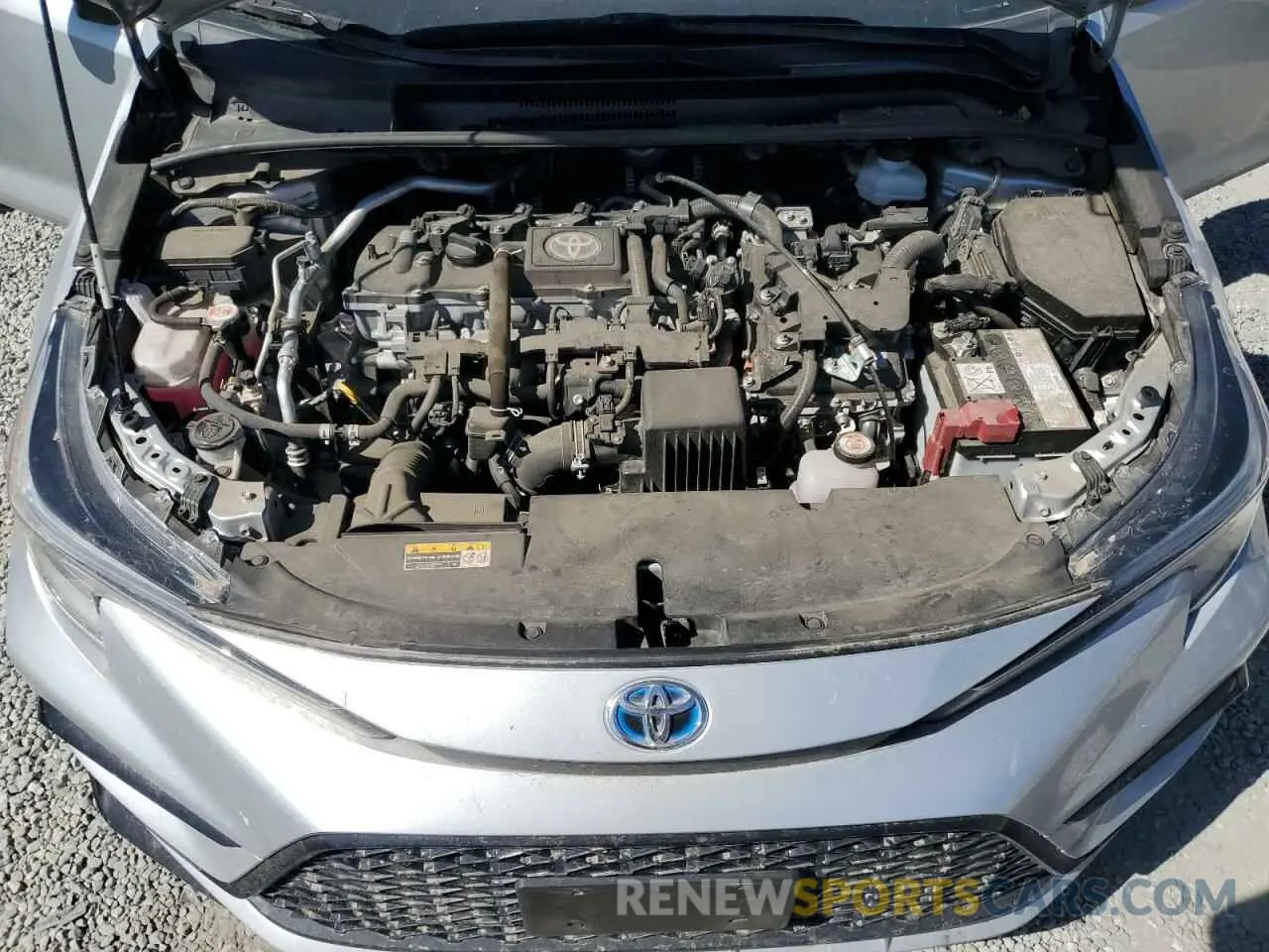 11 fotografías del automóvil dañado JTDBCMFE9P3002882 TOYOTA COROLLA 2023
