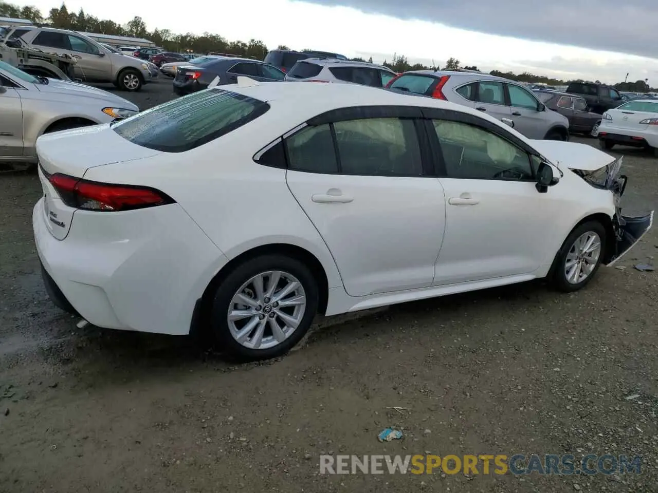3 fotografías del automóvil dañado JTDBCMFE9P3011307 TOYOTA COROLLA 2023