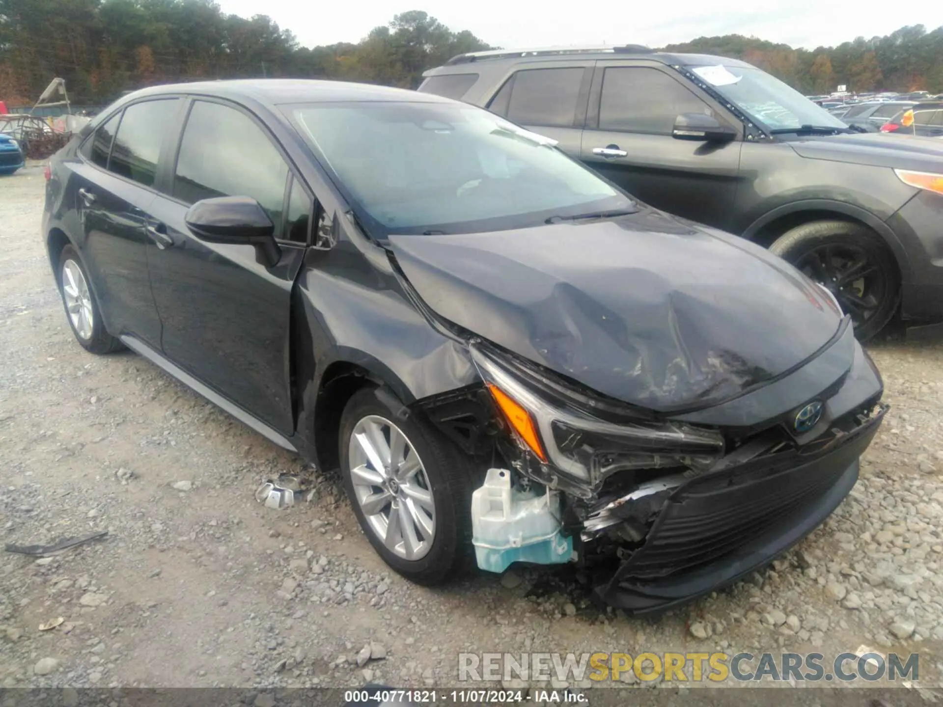 1 fotografías del automóvil dañado JTDBCMFE9P3013610 TOYOTA COROLLA 2023