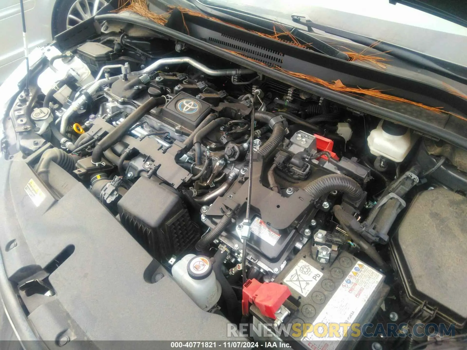 10 fotografías del automóvil dañado JTDBCMFE9P3013610 TOYOTA COROLLA 2023