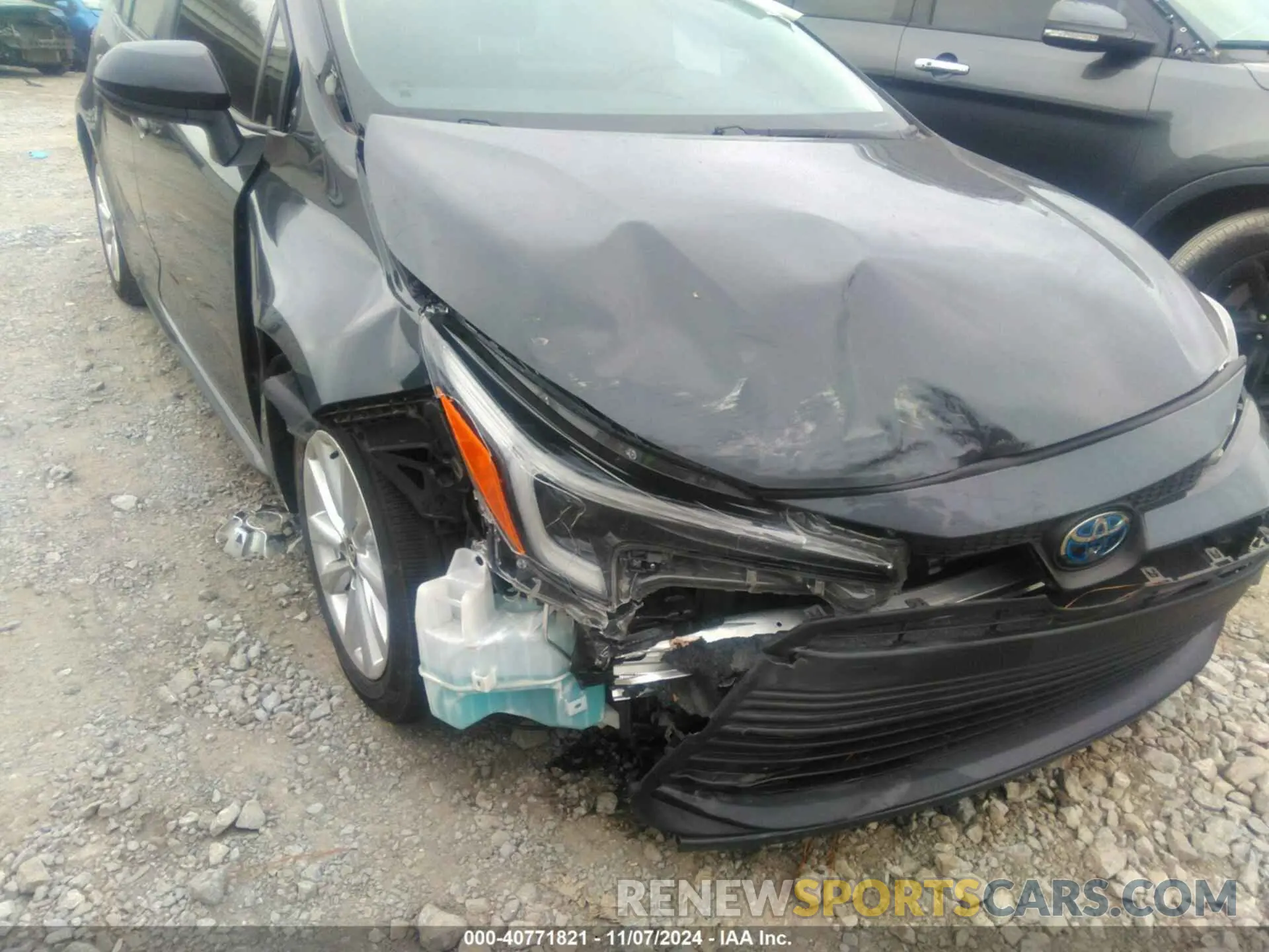 6 fotografías del automóvil dañado JTDBCMFE9P3013610 TOYOTA COROLLA 2023