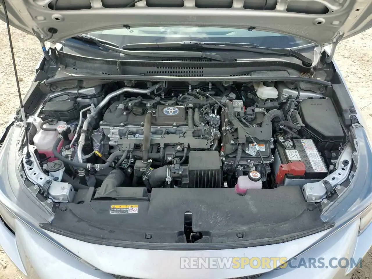 11 fotografías del automóvil dañado JTDBCMFE9P3018466 TOYOTA COROLLA 2023