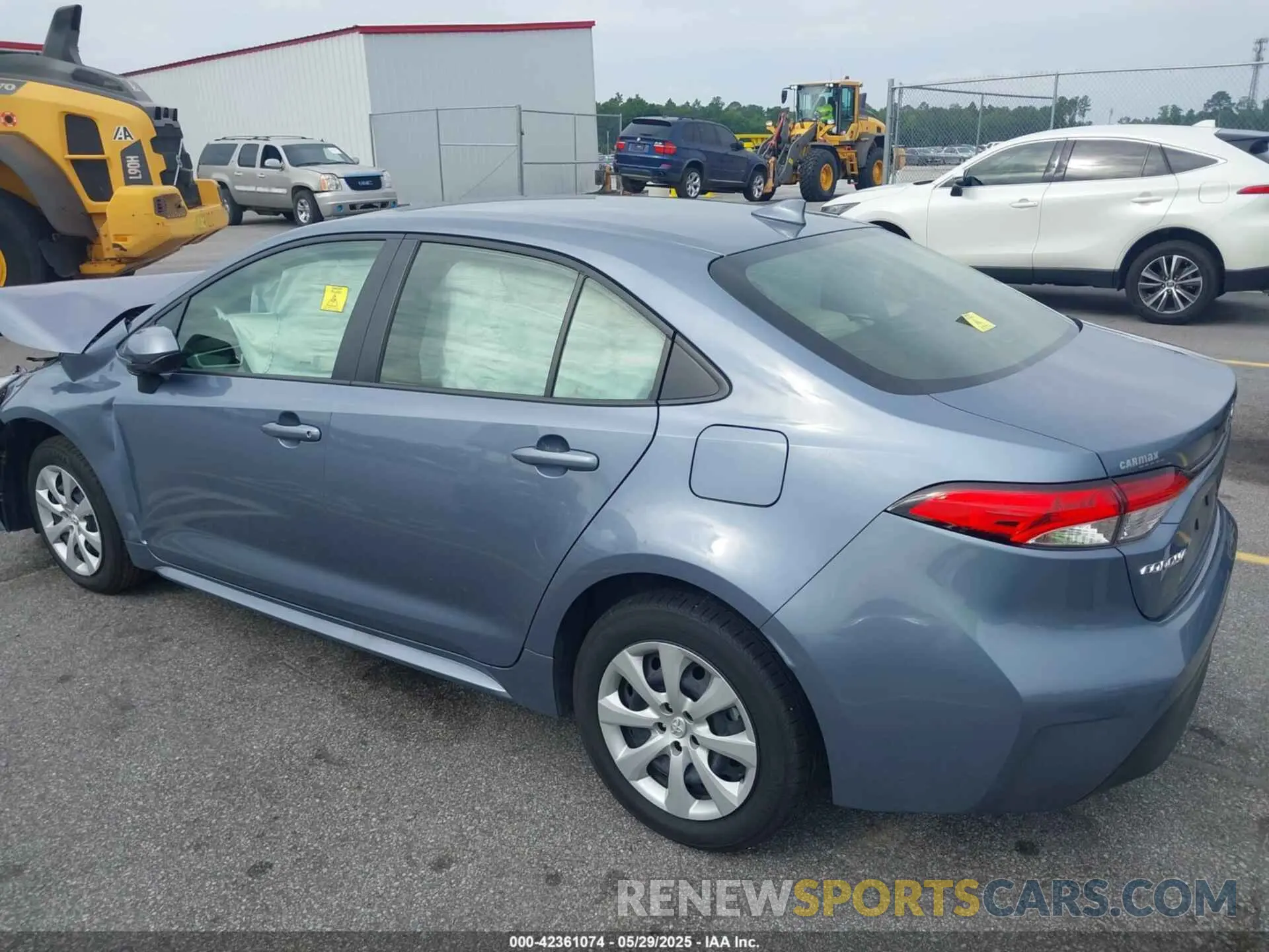 3 fotografías del automóvil dañado JTDBCMFE9P3021612 TOYOTA COROLLA 2023