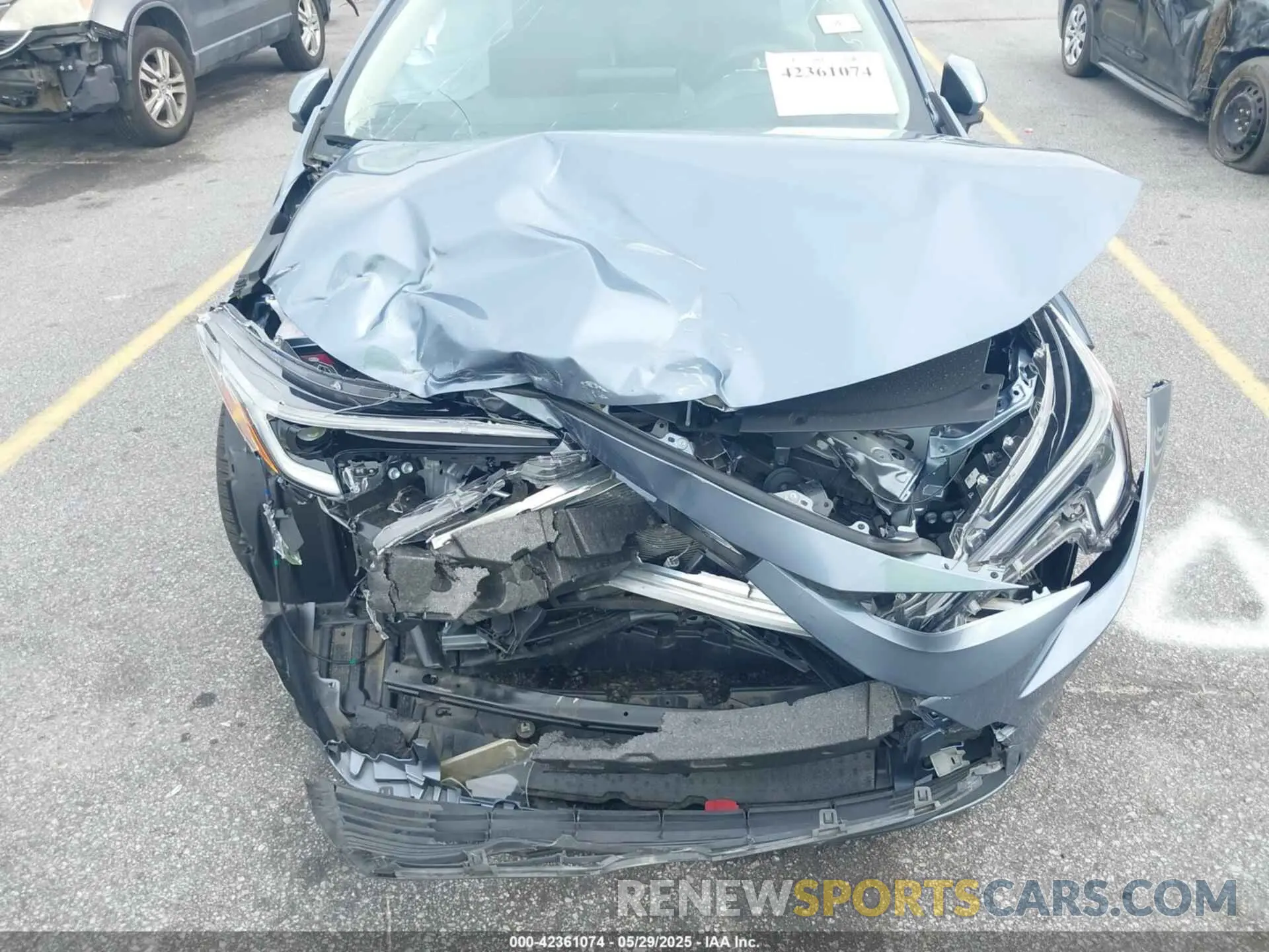6 fotografías del automóvil dañado JTDBCMFE9P3021612 TOYOTA COROLLA 2023