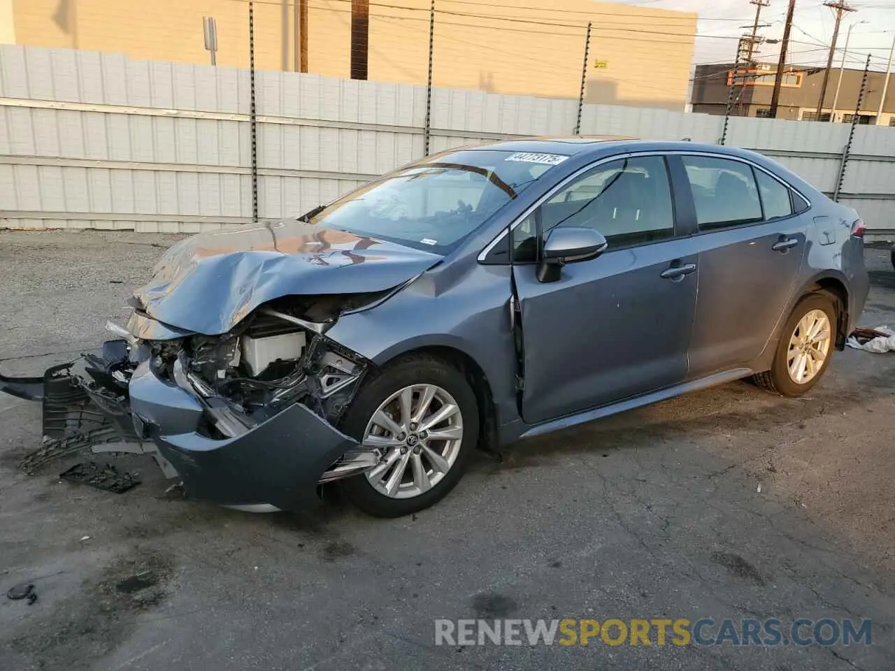 1 fotografías del automóvil dañado JTDBCMFE9PJ013473 TOYOTA COROLLA 2023