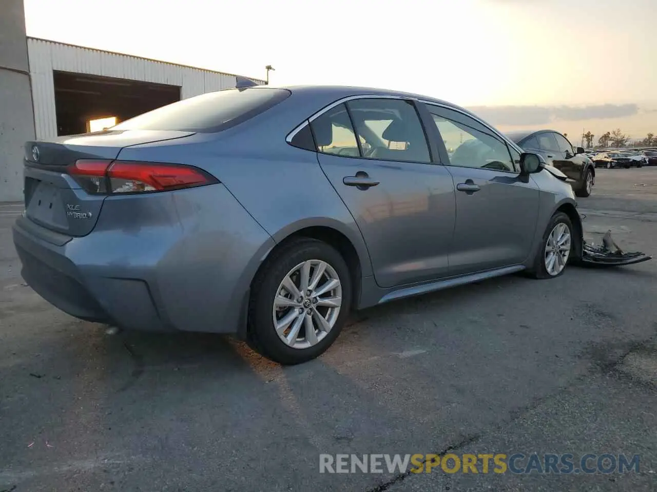 3 fotografías del automóvil dañado JTDBCMFE9PJ013473 TOYOTA COROLLA 2023