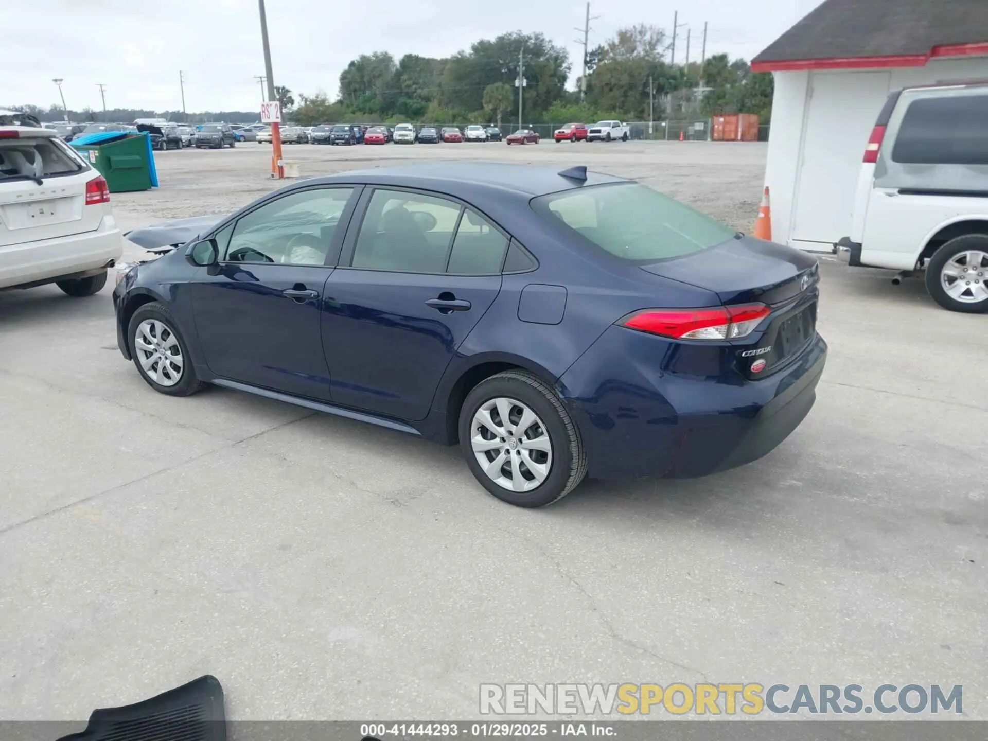 3 fotografías del automóvil dañado JTDBCMFE9PJ015305 TOYOTA COROLLA 2023