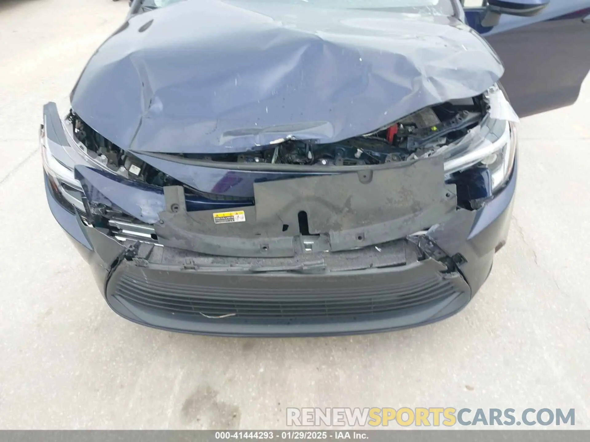 6 fotografías del automóvil dañado JTDBCMFE9PJ015305 TOYOTA COROLLA 2023