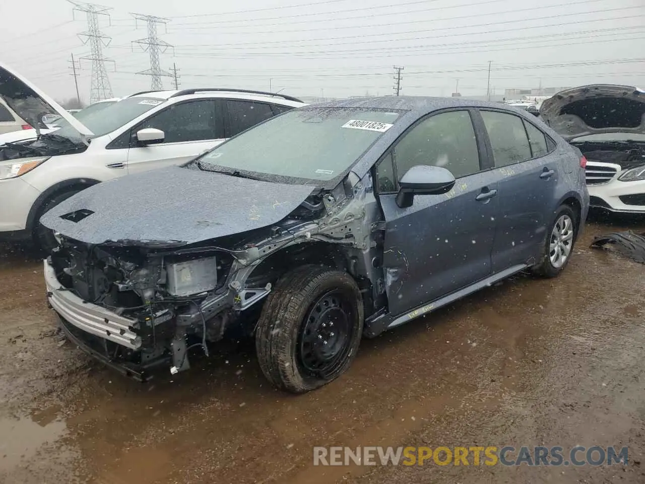 1 fotografías del automóvil dañado JTDBCMFEXP3005595 TOYOTA COROLLA 2023
