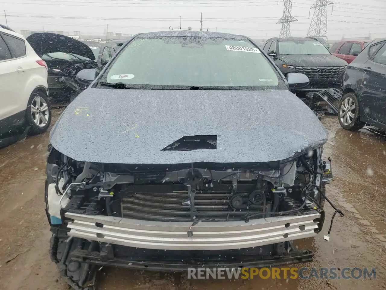 5 fotografías del automóvil dañado JTDBCMFEXP3005595 TOYOTA COROLLA 2023