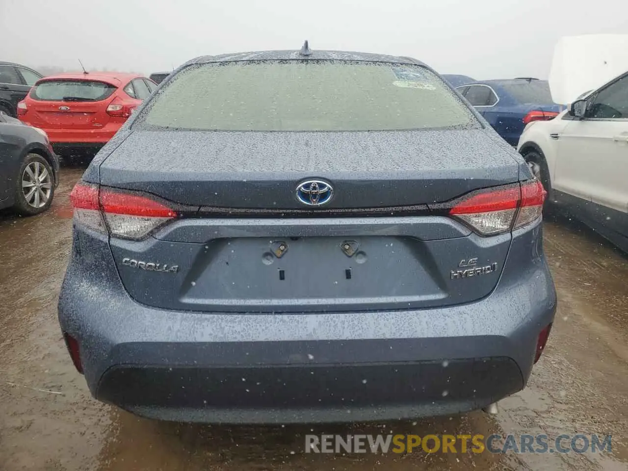 6 fotografías del automóvil dañado JTDBCMFEXP3005595 TOYOTA COROLLA 2023