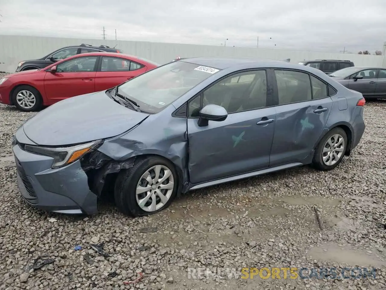 1 fotografías del automóvil dañado JTDBCMFEXP3008903 TOYOTA COROLLA 2023