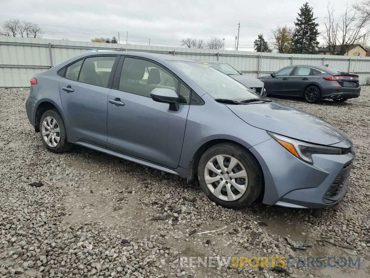 4 fotografías del automóvil dañado JTDBCMFEXP3008903 TOYOTA COROLLA 2023
