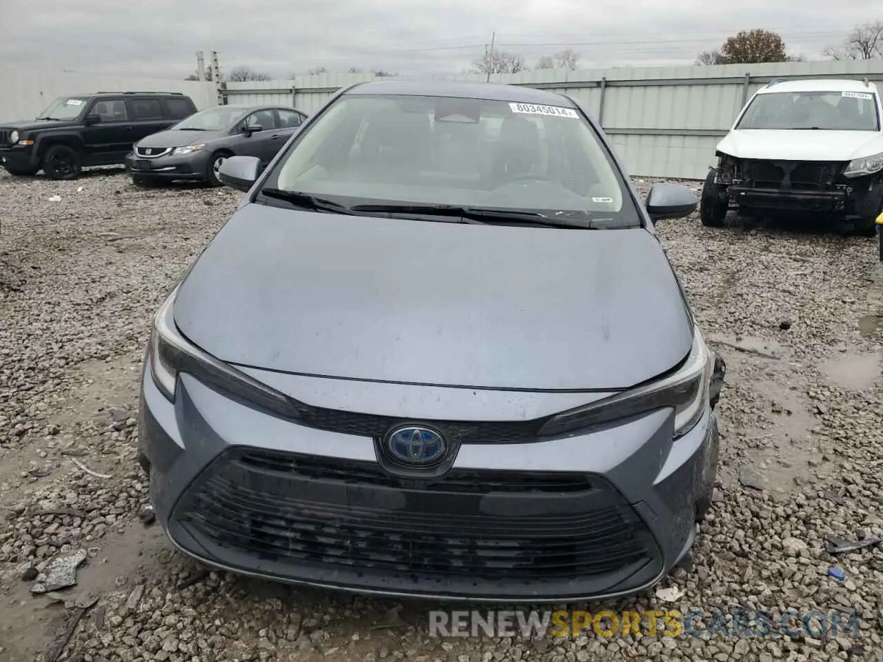 5 fotografías del automóvil dañado JTDBCMFEXP3008903 TOYOTA COROLLA 2023