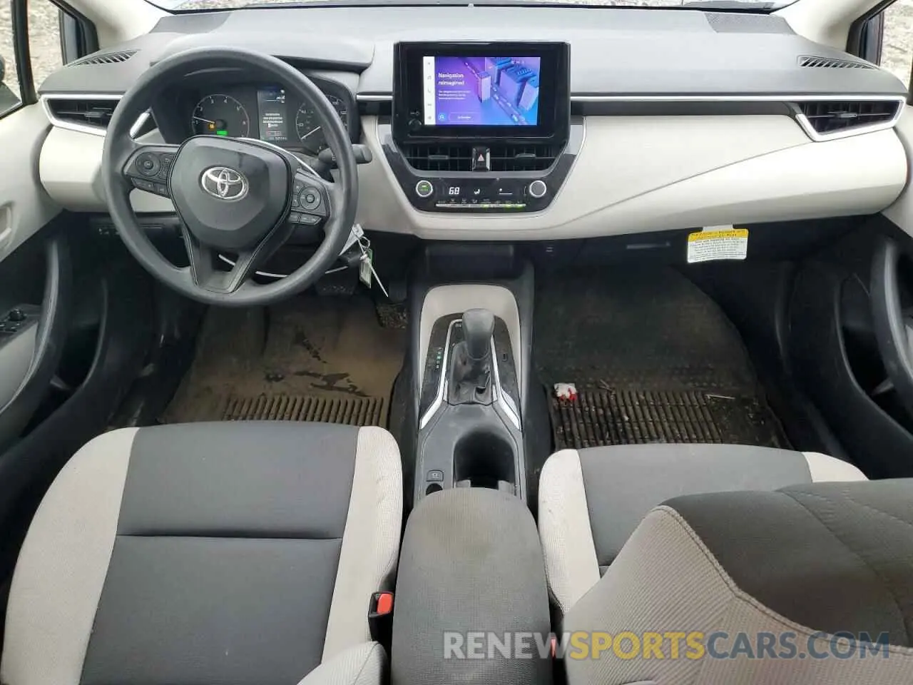 8 fotografías del automóvil dañado JTDBCMFEXP3008903 TOYOTA COROLLA 2023