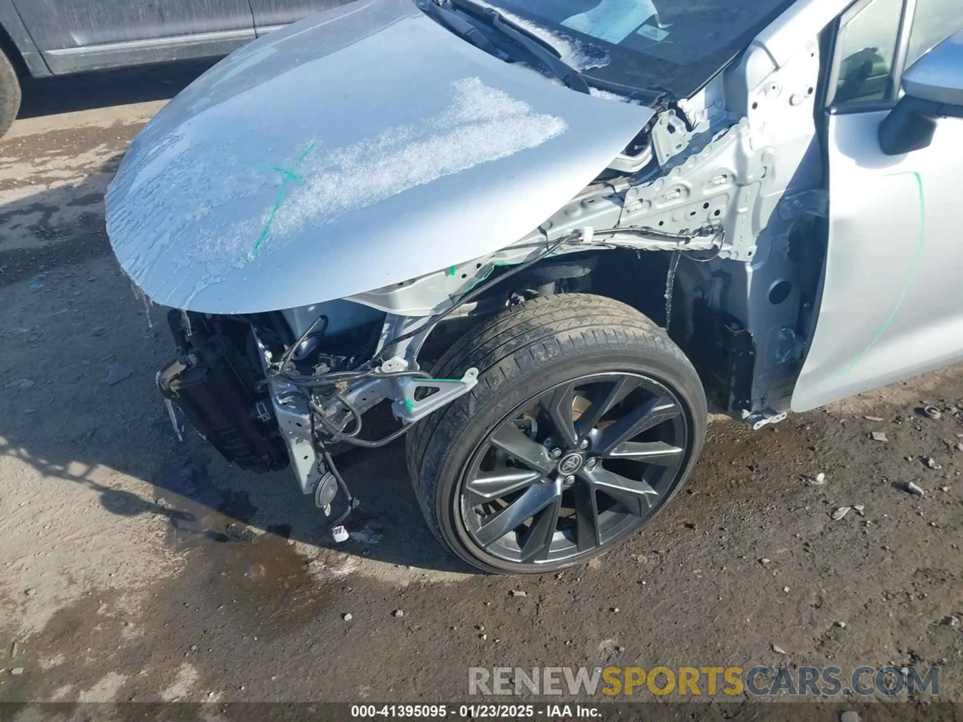 6 fotografías del automóvil dañado JTDBCMFEXP3014216 TOYOTA COROLLA 2023