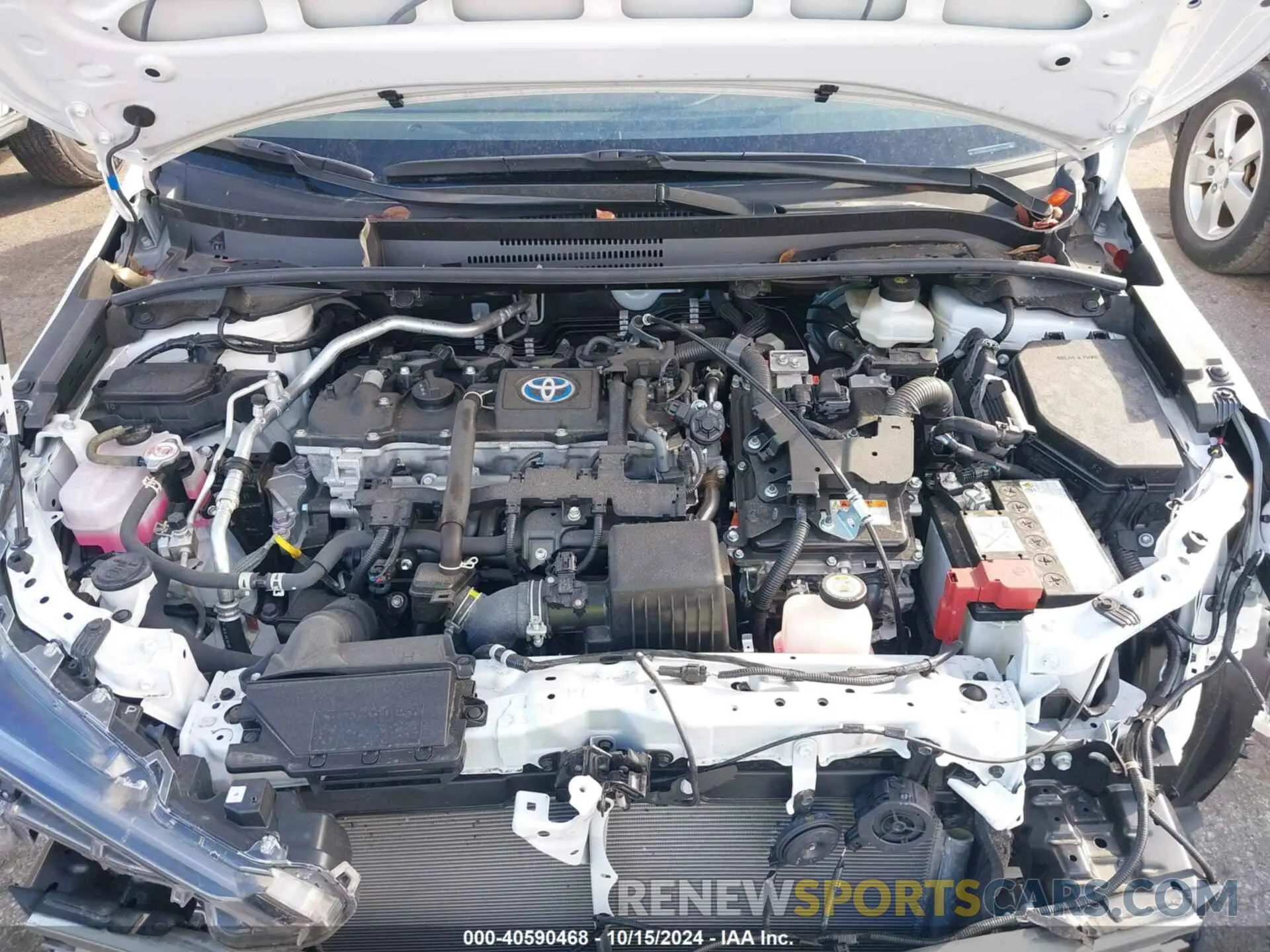 10 fotografías del automóvil dañado JTDBCMFEXP3017214 TOYOTA COROLLA 2023